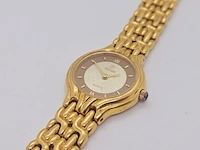 Nivada grenchen goldplated dameshorloge - afbeelding 3 van  7