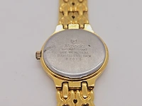 Nivada grenchen goldplated dameshorloge - afbeelding 7 van  7