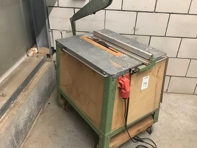 Nn - tafelcirkelzaagmachine - afbeelding 1 van  3