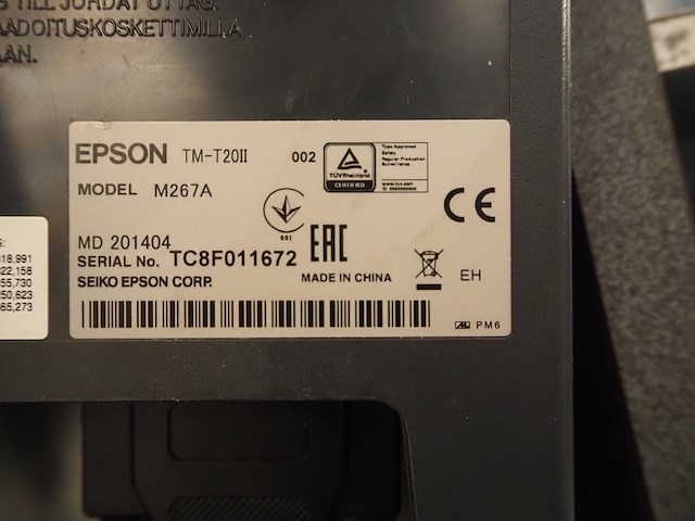 Nn cash tray / uniwell and epson - afbeelding 5 van  6