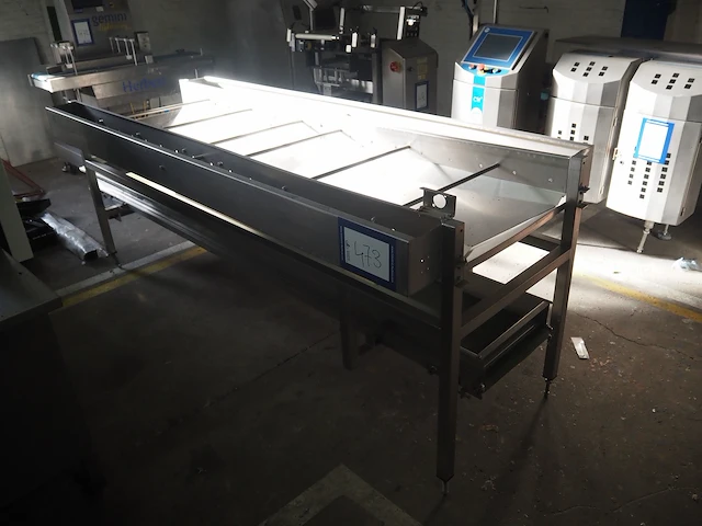 Nn infeed bunker with transport belt - afbeelding 2 van  6
