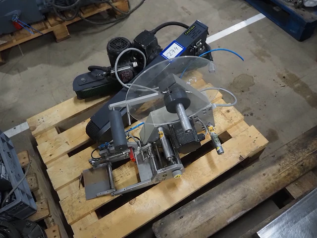 Nn labelling head with parts for box closing machine - afbeelding 3 van  10