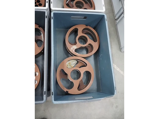 Nn plates and knifes for grinder - afbeelding 10 van  18
