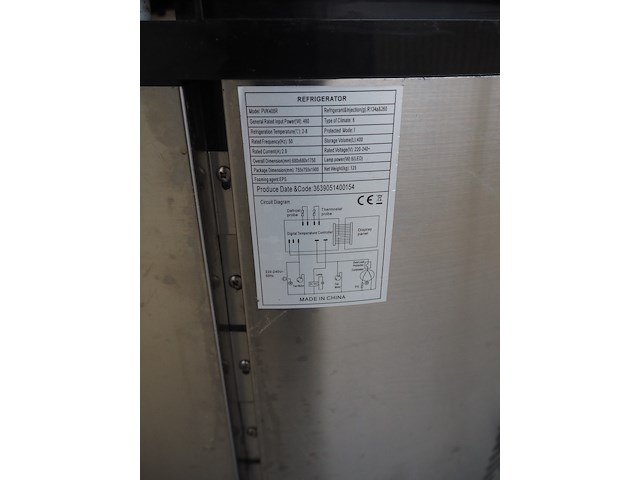 Nn refrigerated pie display - afbeelding 6 van  6