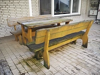 Nn table with benches - afbeelding 2 van  7