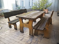 Nn table with benches - afbeelding 4 van  7