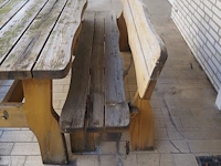 Nn table with benches - afbeelding 5 van  7