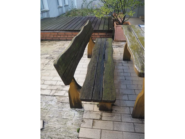 Nn table with benches - afbeelding 7 van  7