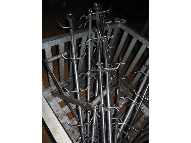 Nn trolley with meat hooks - afbeelding 4 van  5