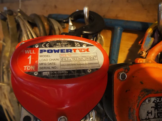 Nn various chain hoists - afbeelding 9 van  9