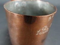 No 1 galley zware koperen cup - afbeelding 3 van  5