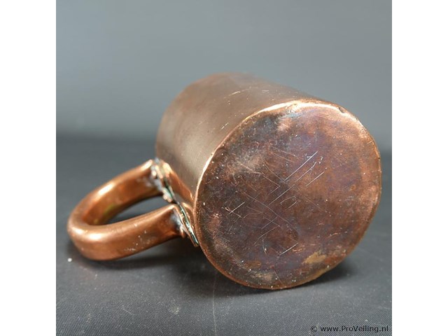 No 1 galley zware koperen cup - afbeelding 5 van  5