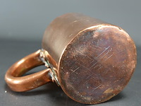 No 1 galley zware koperen cup - afbeelding 5 van  5