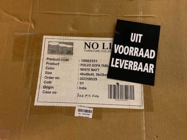 No limits polvo bijzettafelset - afbeelding 4 van  4