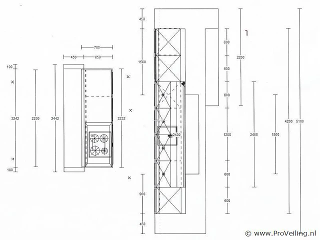 Nobila eilandkeuken met apparaten / kastenwand - afbeelding 40 van  48