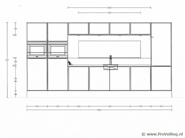Nobila eilandkeuken met apparaten / kastenwand - afbeelding 41 van  48