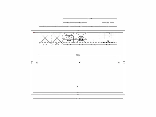 Nobilia - laser alpin mat wit - keukenopstelling - afbeelding 12 van  16