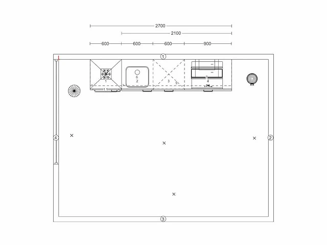 Nobilia - laser alpin wit - keukenopstelling - afbeelding 5 van  20