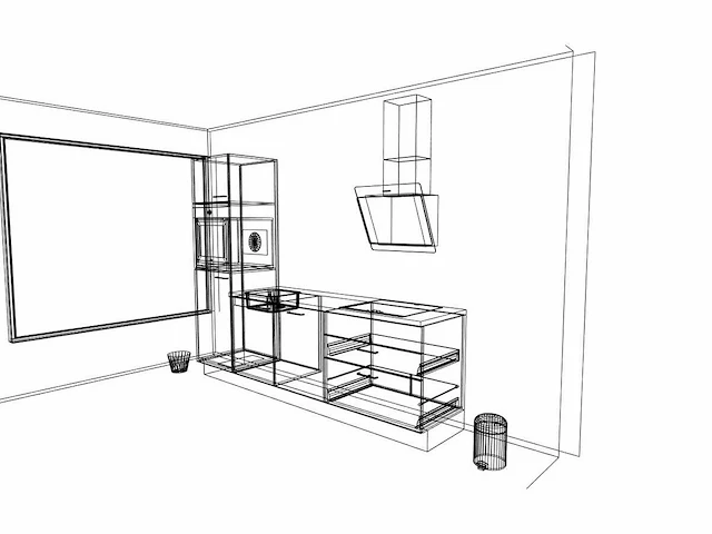 Nobilia - laser alpin wit - keukenopstelling - afbeelding 9 van  20