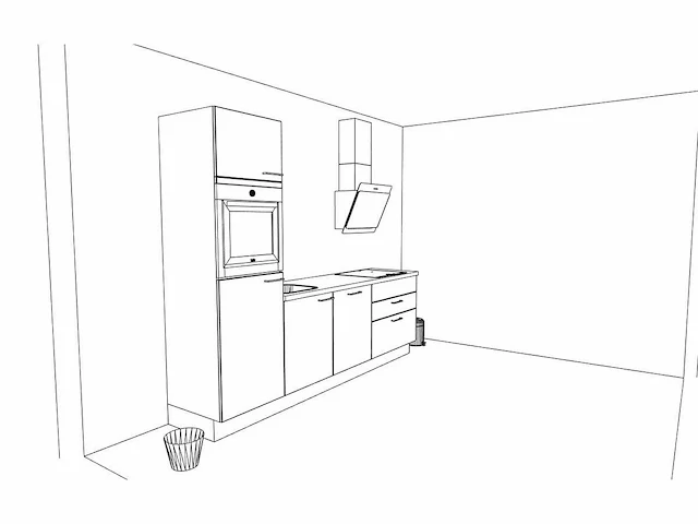 Nobilia - laser alpin wit - keukenopstelling - afbeelding 10 van  20