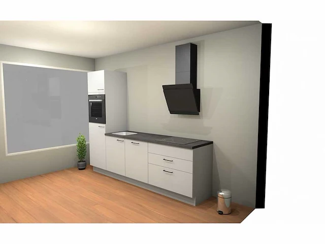 Nobilia - laser alpin wit - keukenopstelling - afbeelding 5 van  20