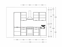 Nobilia - laser mat wit - keukenopstelling - afbeelding 3 van  20