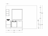 Nobilia - laser mat wit - keukenopstelling - afbeelding 5 van  20