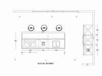 Nobilia - riva beton schiefergrijs - keukenopstelling - afbeelding 3 van  19