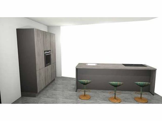 Nobilia - riva beton schiefergrijs - keukenopstelling - afbeelding 19 van  23