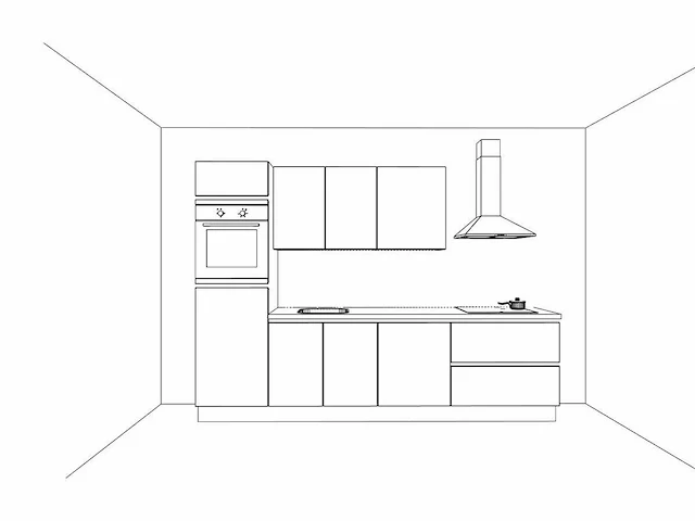 Nobilia - riva decor beton grijs - keuken opstelling - afbeelding 10 van  15