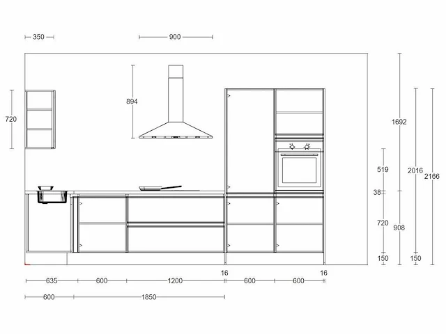 Nobilia - riva decor eiken bergamo - hoek keuken - afbeelding 4 van  19