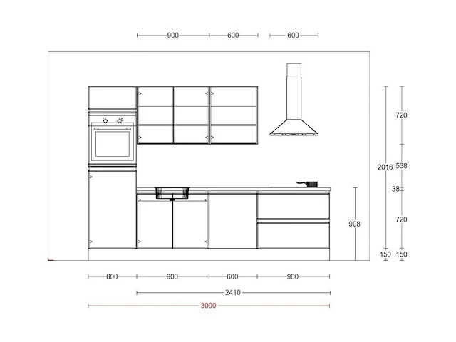 Nobilia - riva decor eiken san remo - keukenopstelling - afbeelding 2 van  19