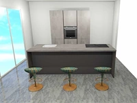 Nobilia - riva decor schiefer grijs - keukenopstelling - afbeelding 1 van  21