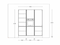 Nobilia - riva decor schiefer grijs - keukenopstelling - afbeelding 13 van  21