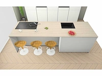 Nobilia - senso lak alpin wit - eiland - afbeelding 28 van  31