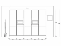 Nobilia - senso lak alpin wit - keukenopstelling - afbeelding 8 van  30