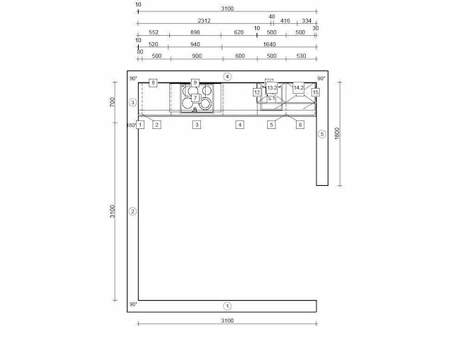 Nobilia - showroomkeuken - afbeelding 6 van  6