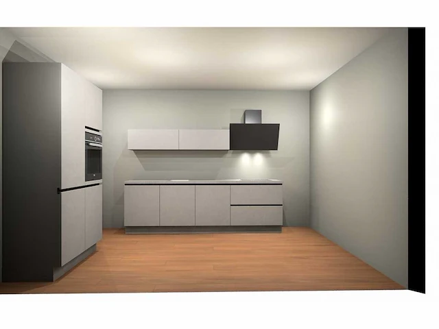 Nobilia - stoneart decor schiefer steengrijs - keuken opstelling - afbeelding 1 van  20