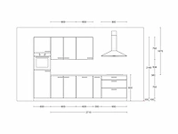 Nobilia - structura decor eiken havanna - keuken opstelling - afbeelding 6 van  23