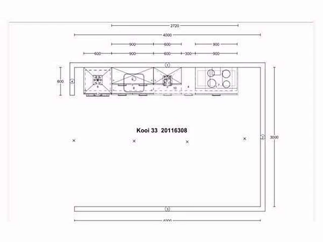 Nobilia - structura decor eiken havanna - keuken opstelling - afbeelding 9 van  23