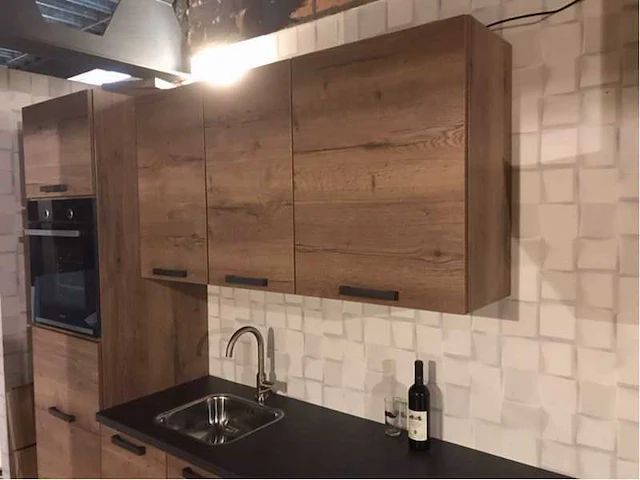 Nobilia - structura decor eiken havanna - keuken opstelling - afbeelding 22 van  23