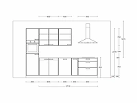 Nobilia - structura decor eiken havanna - keukenopstelling - afbeelding 6 van  16