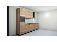Nobilia - structura decor eiken havanna - keukenopstelling - afbeelding 12 van  16