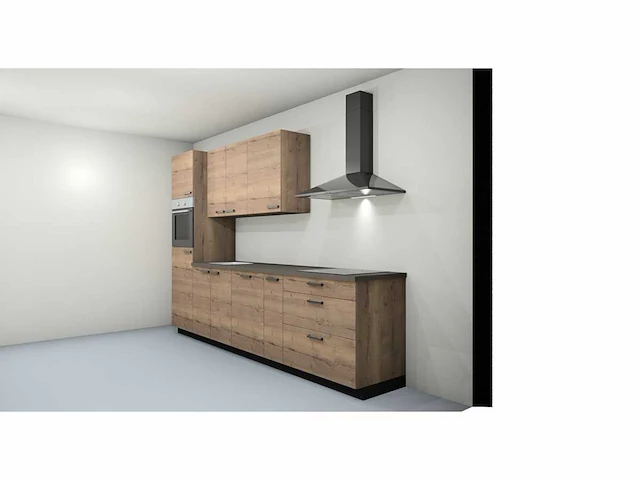 Nobilia - structura decor eiken havanna - keukenopstelling - afbeelding 13 van  16