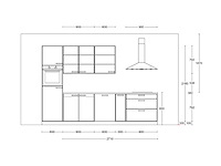 Nobilia - structura decor eiken havanna - keukenopstelling - afbeelding 6 van  16