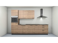 Nobilia - structura decor eiken havanna - keukenopstelling - afbeelding 10 van  16