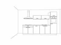 Nobilia - structura decor eiken nero - keuken opstelling - afbeelding 5 van  18
