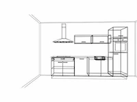 Nobilia - structura decor eiken nero - keuken opstelling - afbeelding 6 van  18