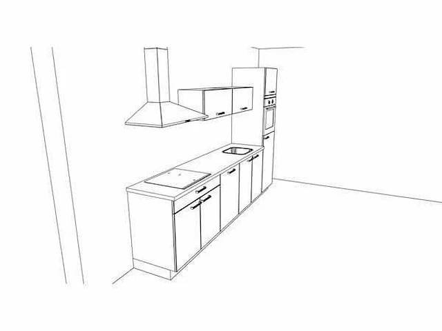 Nobilia - structura decor eiken nero - keuken opstelling - afbeelding 7 van  18