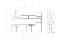 Nobilia - structura decor eiken nero - keuken opstelling - afbeelding 9 van  18